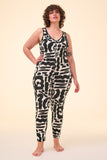 ELECTRA JUMPSUIT - FLOW PRINT