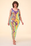 ELECTRA SEQUIN JUMPSUIT - ORCHID