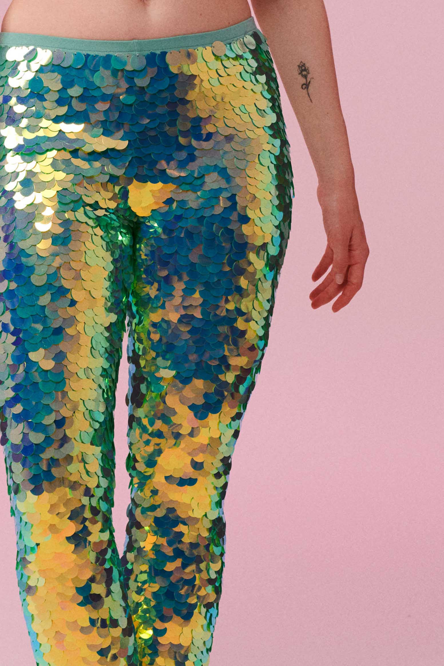 Mermaid Leggings - Iridescent Multi Color